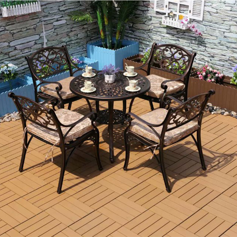 China furniture outdoor durable aluminum chair series garden furniture