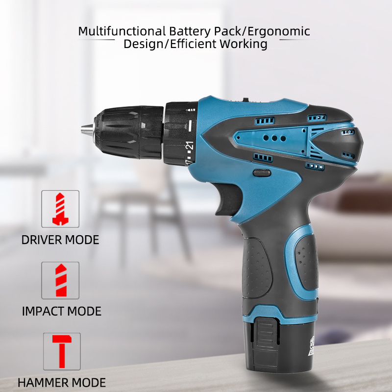 Factory Supply Power Craft Cordless Drill 20v 18v Cordless Drill Battery Cordless Power Drill