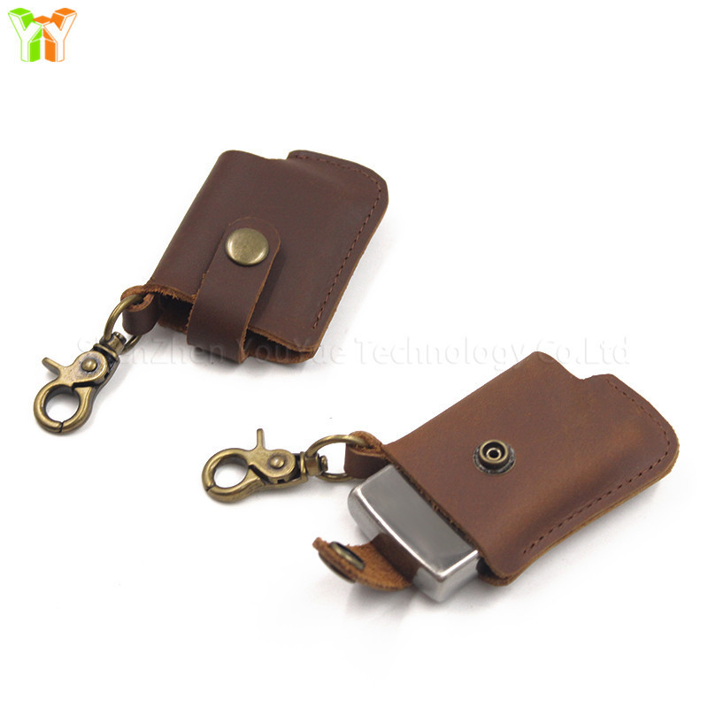 Wholesale Genuine Leather Lighter Case  Leather Lighter Holder for Zippo