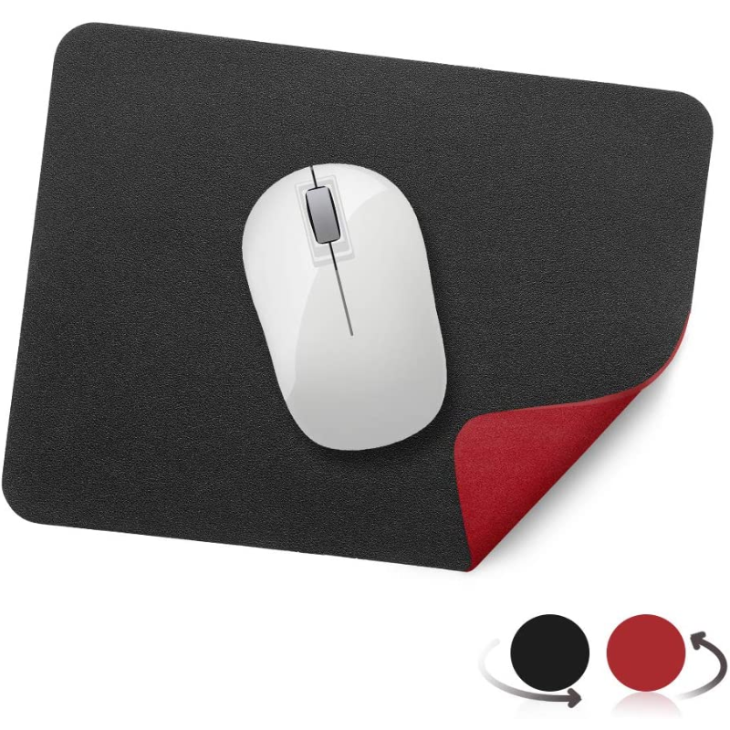 Mouse Pad PU Leather Waterproof Gaming Mice Mat Desk Cushion Office Laptop PC MacBook Mousepad