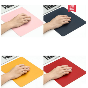 Mouse Pad PU Leather Waterproof Gaming Mice Mat Desk Cushion Office Laptop PC MacBook Mousepad