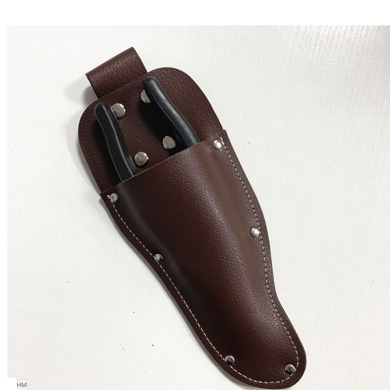 Garden Pruner Sheath Pruning Shears Scissor Cover Leather Hardware Storage Bag Protective Case