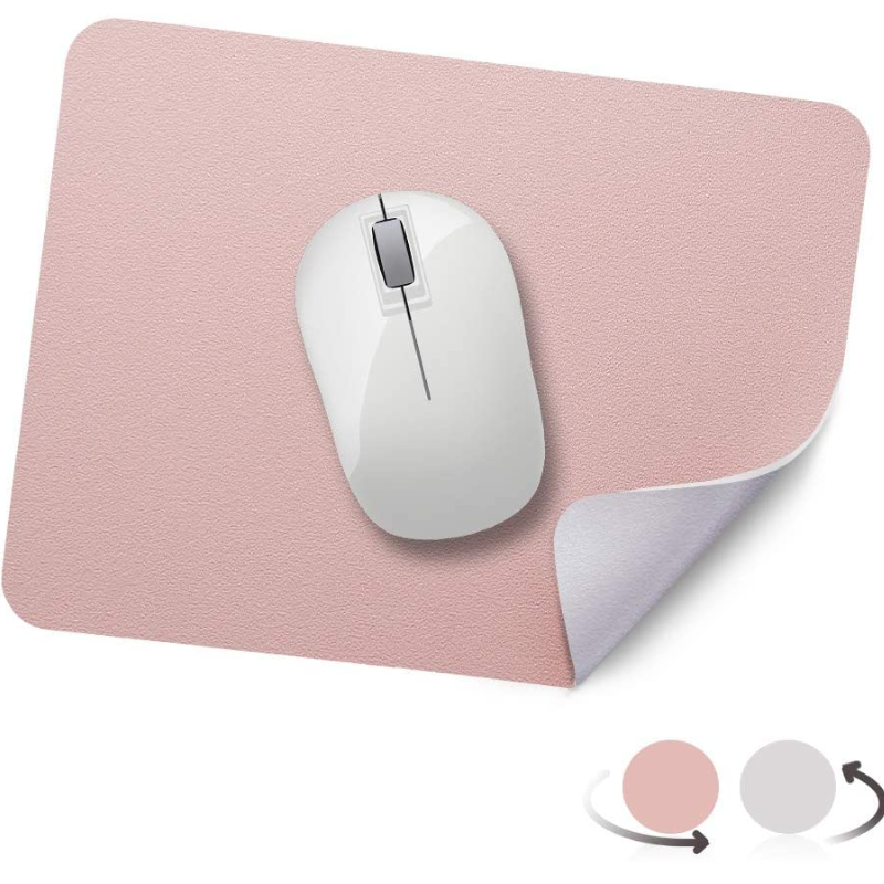 Mouse Pad PU Leather Waterproof Gaming Mice Mat Desk Cushion Office Laptop PC MacBook Mousepad