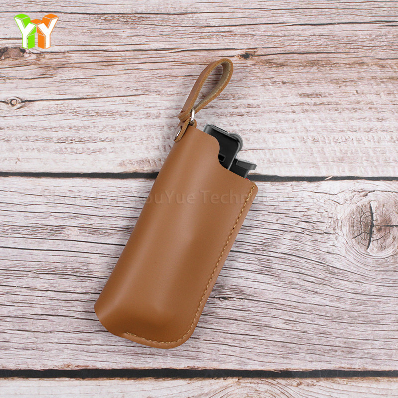 2021 Wholesale Leather Lighter Cover Durable Lighter Sleeve Cover Handmade Lighter Case Great Gift