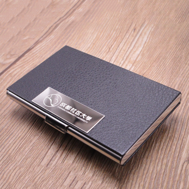 Multiple Name Business Card Holder Case Stainless Steel Golf Business Card Holder Metal Business Card Holders