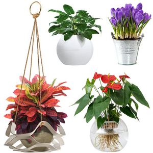 Spot Good Outdoor PU Leather Plant Hanger Garden Flower Pot Holder Macrame Plant Hangers For Home