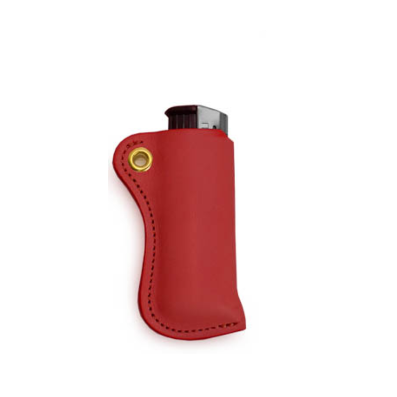 Factory Wholesale Lighter Case Genuine Leather Lighter Pouch Holder for Clipper Lighters