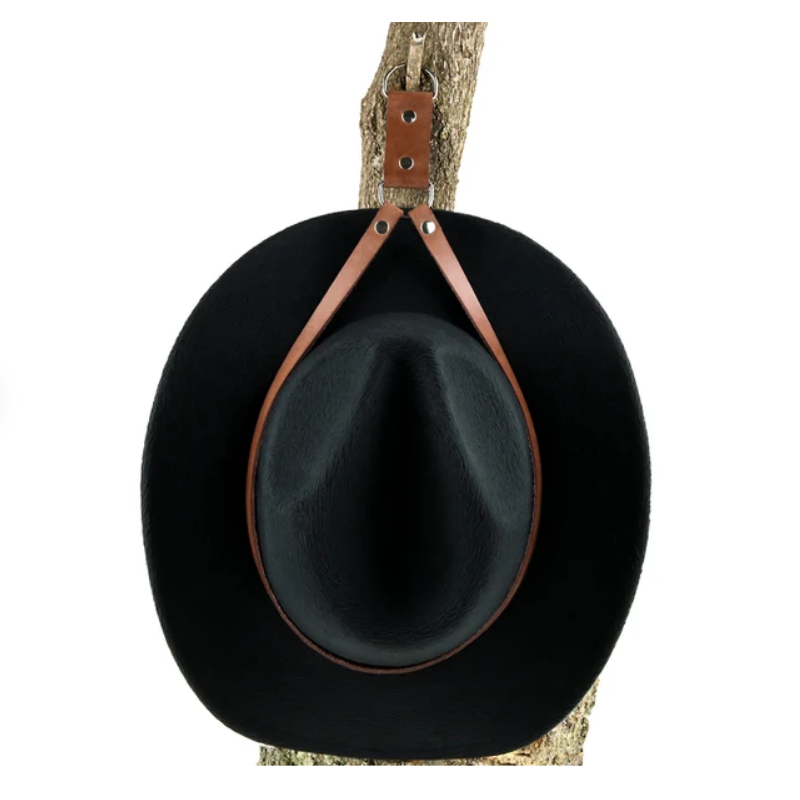 Customized PU Leather Hat Rack Hat Hanger for Wall Leather Hat Strap Holder for Car