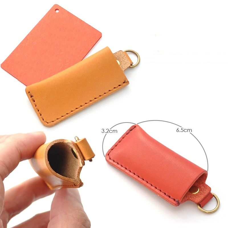 Wholesa Leather Lighter Cover Sleeve Handmade Lighter Cover Portable  Lighter Holder