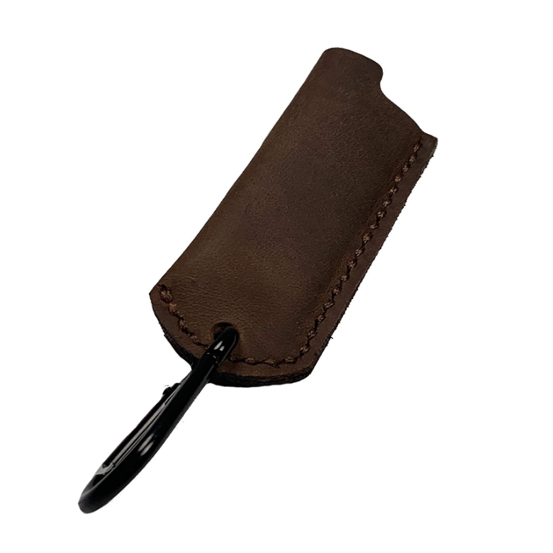 Wholesale Genuine Leather Cigarette Lighter Case Custom Holster for Lighter