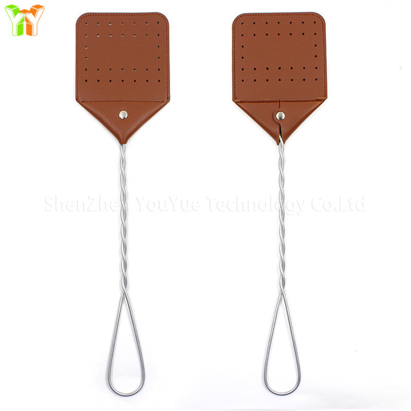 Heavy Duty Flyswatter Rustic Bug Swatter Bees Bug Killer Custom Fly Swatter Metal Handle Mosquitoes Swatters Gift for Him