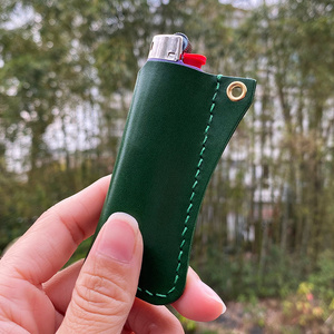 Colorful Picnic Lighter Sleeve Cigarette Lighter Holder Leather Lighter Case For Home Torch Zippo