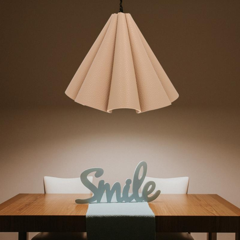 Indoor and Outdoor Lamp Shade Cover Artificial Leather Lampshade Home Decor Spotlight Supplies Camping Atmosphere Lamp Accessory