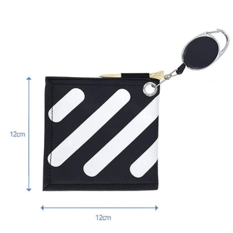 Outdoor Soft Leather Golf Ball Towel Pouch Adjustable Wet Dry Golf Ball Cleaning Towel Pocket Golf Tees Holder with Clip