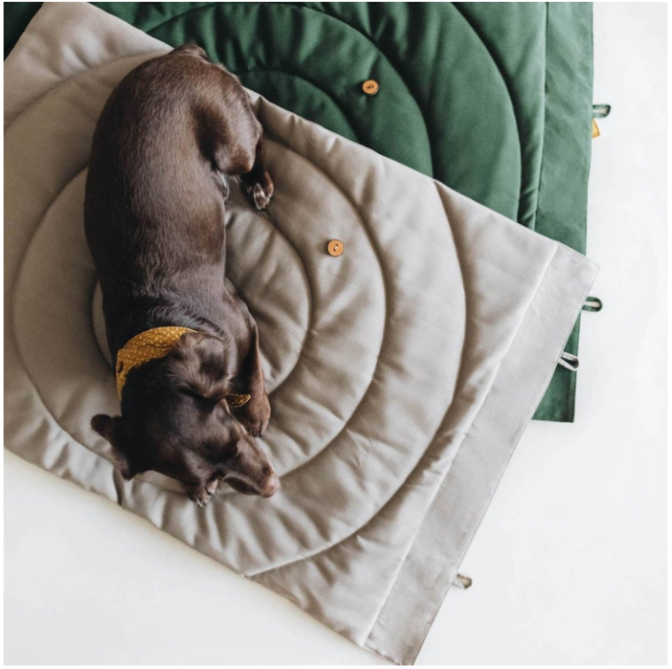 Lightweight dog travel blanket portable travel mat cat bed pad foldable pet sleeping beds for outdoor