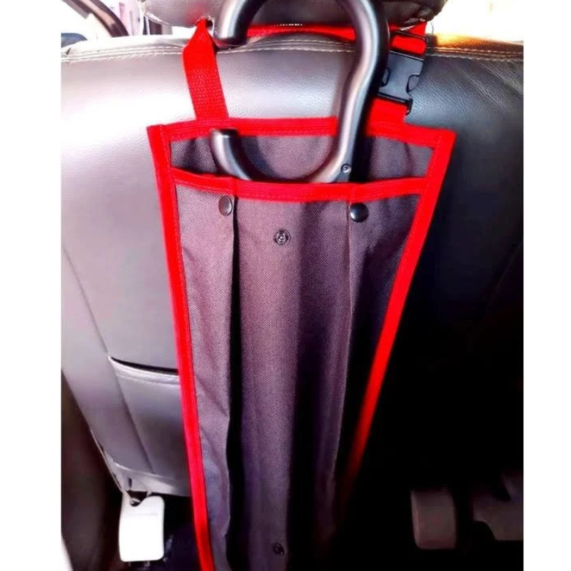 Car Waterproof Umbrella Cover Foldable Dual-purpose Hanging Rear Seat Back Storage Bag Waterproof Umbrella Holder