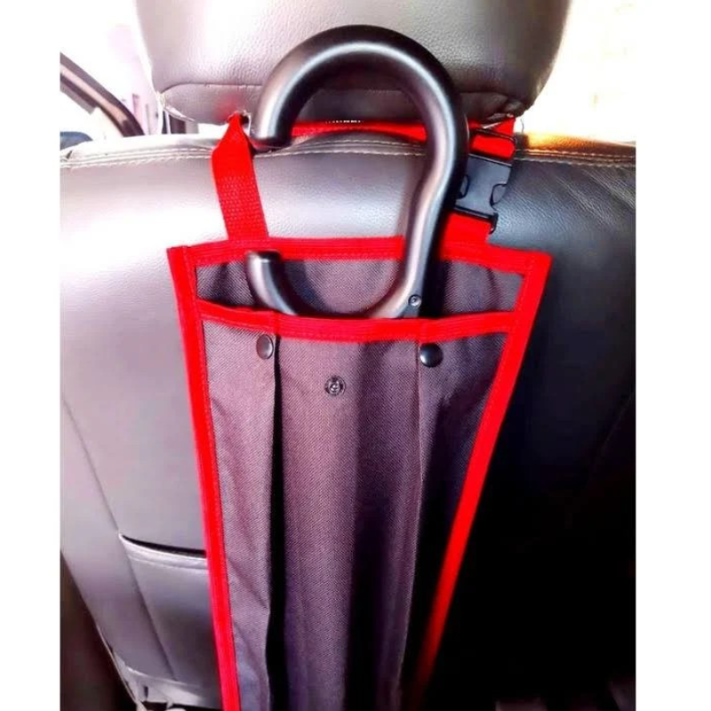 Car Waterproof Umbrella Cover Foldable Dual-purpose Hanging Rear Seat Back Storage Bag Waterproof Umbrella Holder