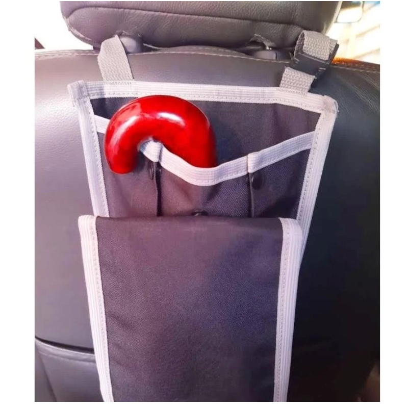 Car Waterproof Umbrella Cover Foldable Dual-purpose Hanging Rear Seat Back Storage Bag Waterproof Umbrella Holder