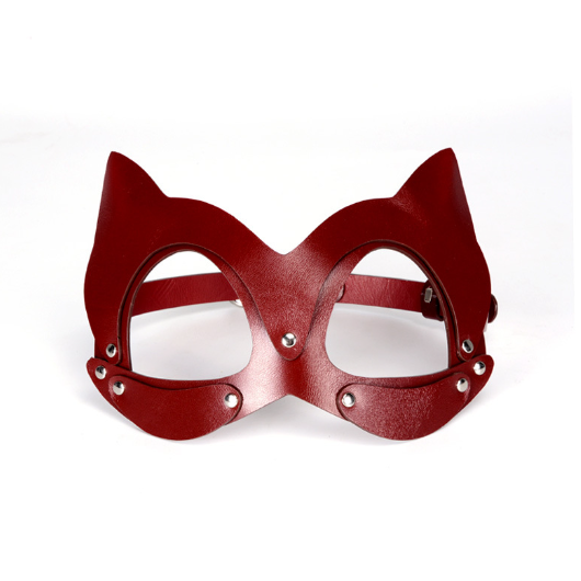 Masquerade Party Mask Role Play Christmas Face Mask Creative Leather Ornament Eye Mask