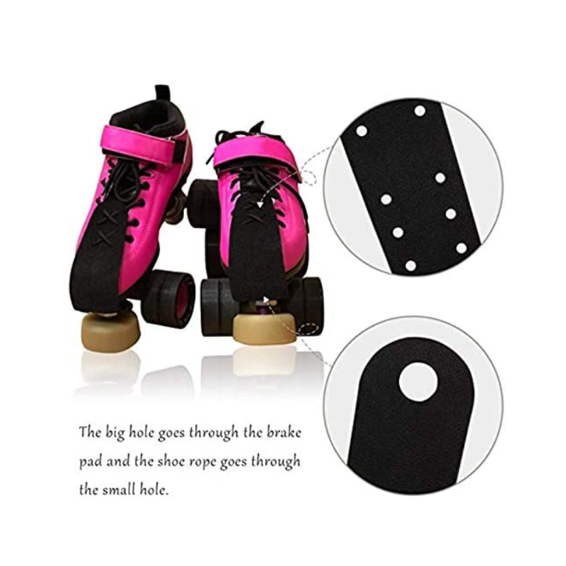 Sport Roller Skating Accessories Toe PU Leather Front Protector Cover For Protection Ice Skating