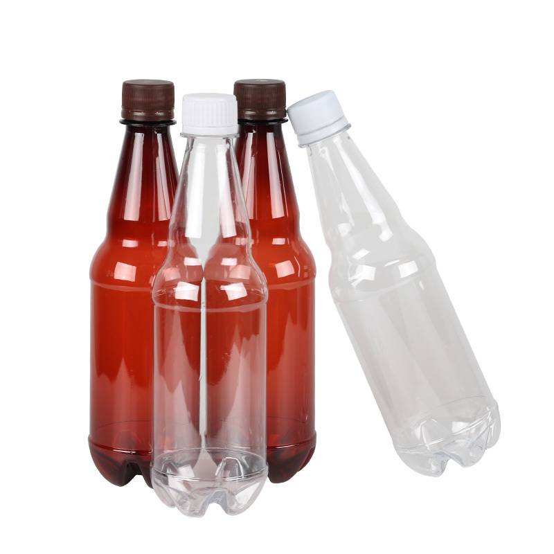 Beer, juice soda empty bottle large capacity, Portable empty plastic beer bottle