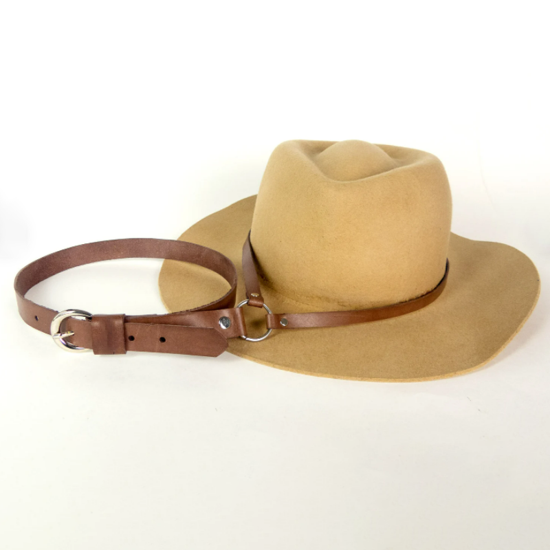 Custom Vintage Leather Cowboy Hat Rack Western Lasso Cowboy Hat Holder Rack Clip For Car And Home Hat Storage