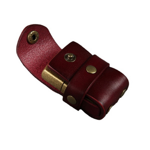 New Retro Handmade Lighter Leather Case Protective Cover Wear Waist Belt Portable Storage Tool Lighter Cover For Smoker