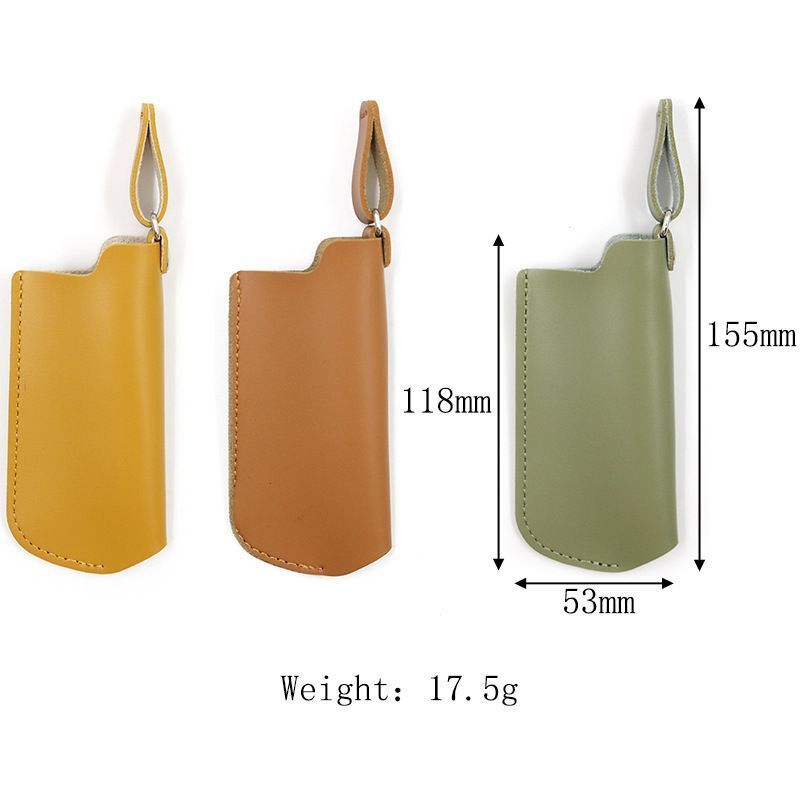 PU Leather Lighter Holster Fire Sleeve Lighter Case Portable Outdoor Camping Gadget Lighter Protective Case Cover