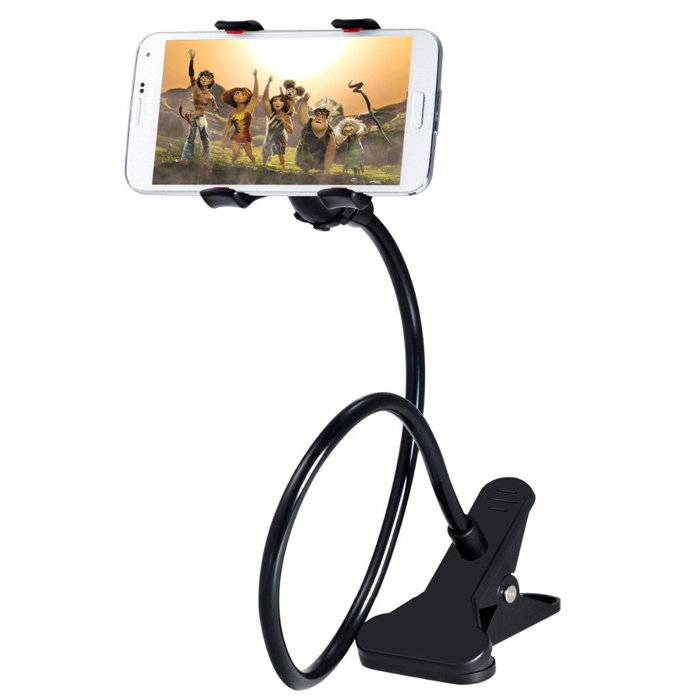 360 Degree Rotate Lazy Mobile Phone Gooseneck Stand Holder Flexible Desk Cell Phone Holder for Bed OEM Universal Lazy Bracket