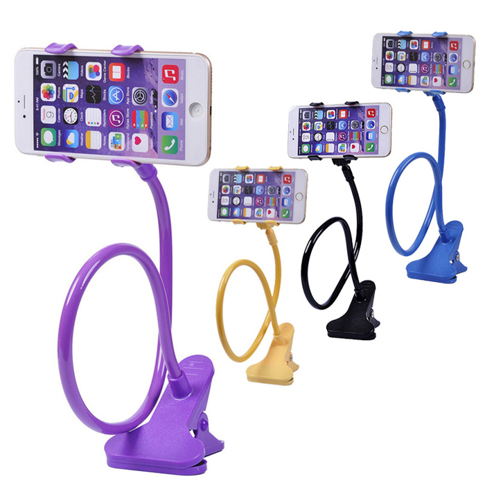 360 Degree Rotate Lazy Mobile Phone Gooseneck Stand Holder Flexible Desk Cell Phone Holder for Bed OEM Universal Lazy Bracket