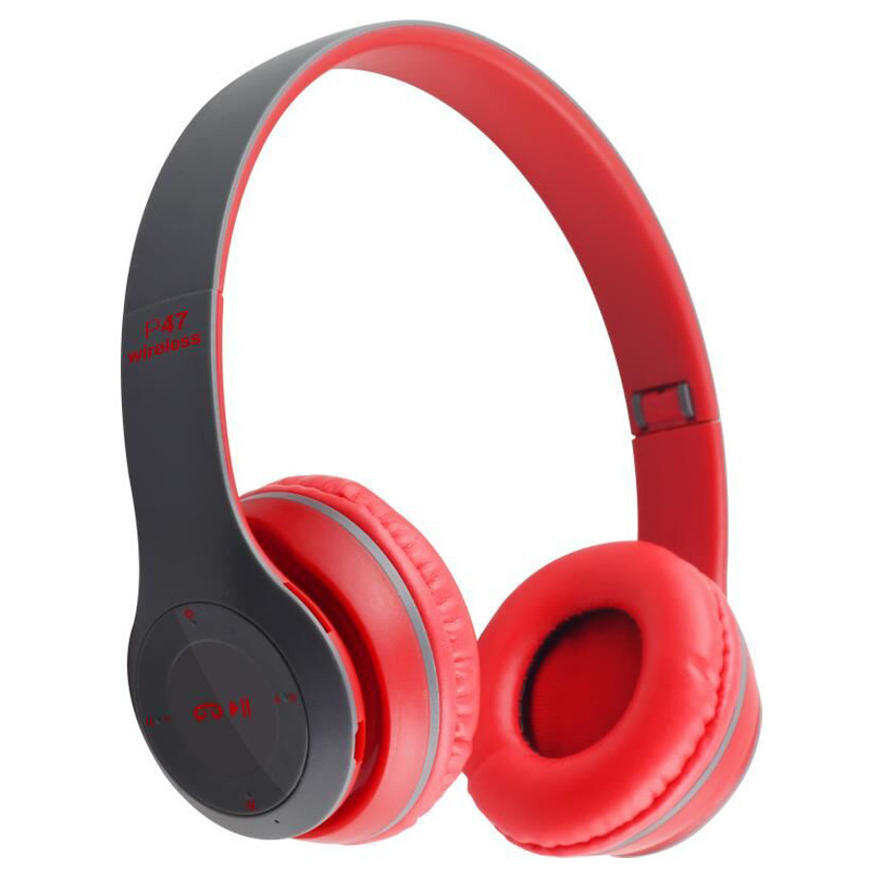 P47 Wireless Headphones Foldable Headset for Mobile Phone or Computer Digital Display JLHeadphone