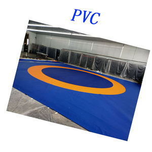 PVC floor cover  National Standard Taekwondo Wrestling Mats 12m*12m MMA Judo Training Tatami Mats For Sale