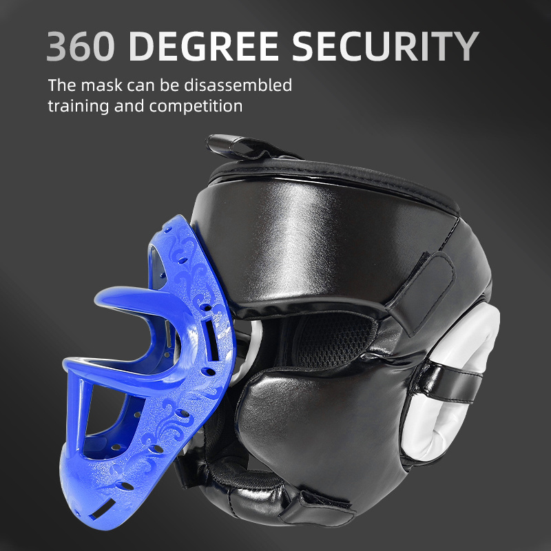 PU Head Guards Boxing Professional Training Headgear Hot Sale On face Head Guard For Online Sale