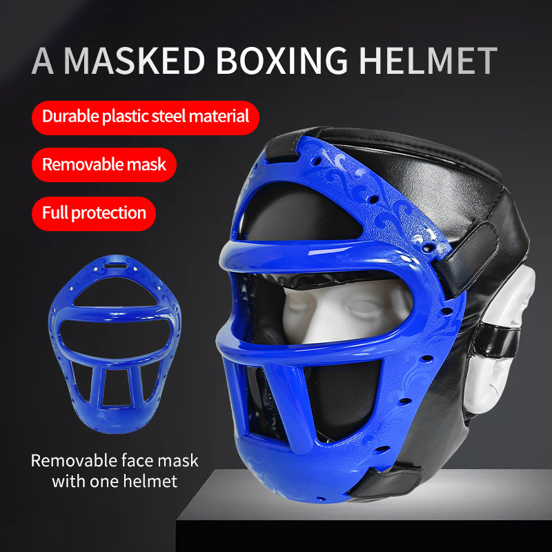 PU Head Guards Boxing Professional Training Headgear Hot Sale On face Head Guard For Online Sale