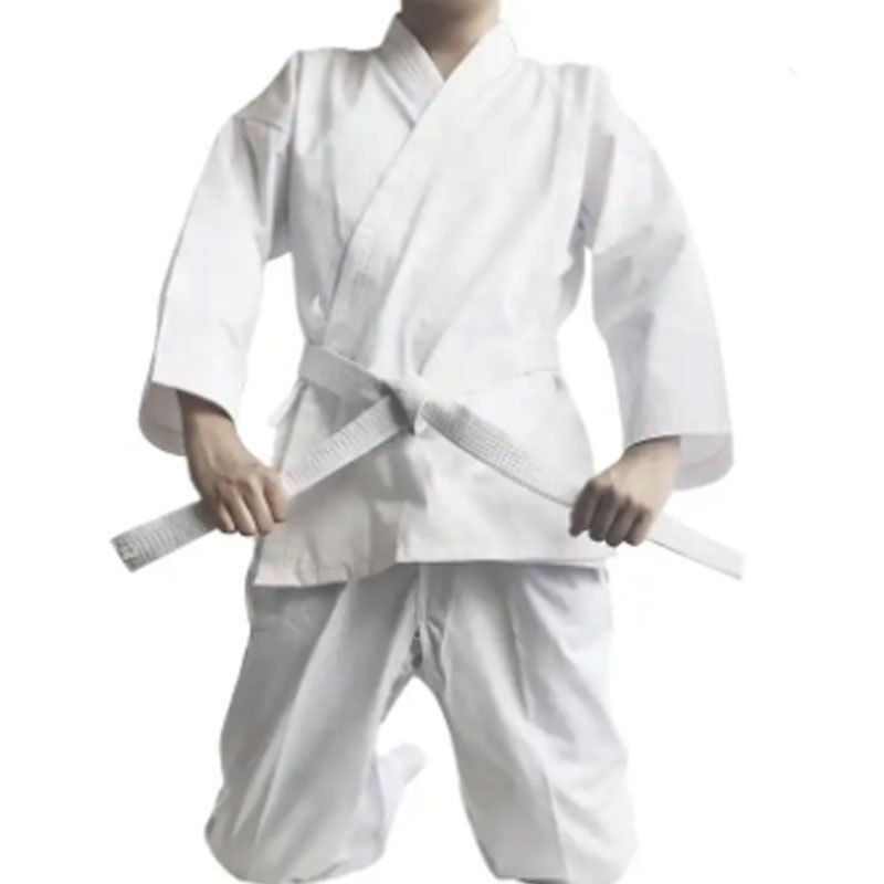 Hot Sale Polyester Cotton karate Training Uniform Comfortable Breathable Gi Karate Uniform