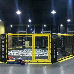 wholesale factories price 6*6m Octagon fighting MMA cage  boxing ring sale