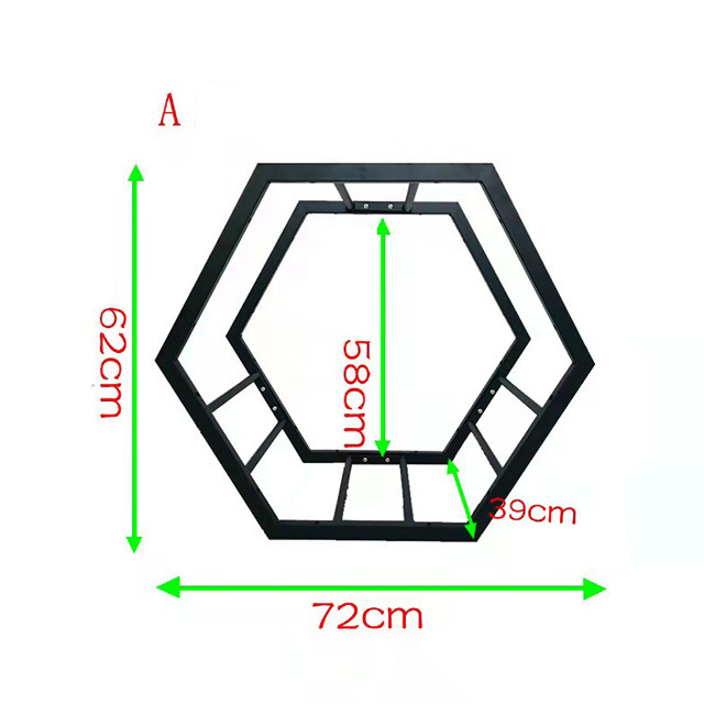 Custom 3 layers Metal Car Wheel Rim Car Accessories Wheel Hub Display Rack