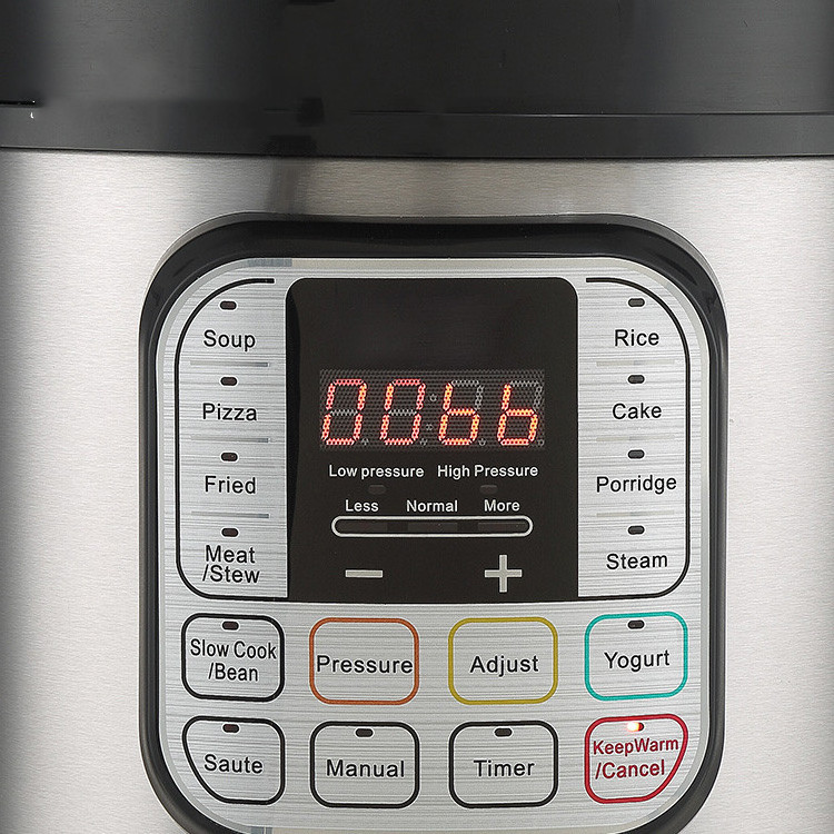 Best Seller 6Qt Multifunction Electrical Pressure Rice Cooker 220V With Imd Touch Control Panel