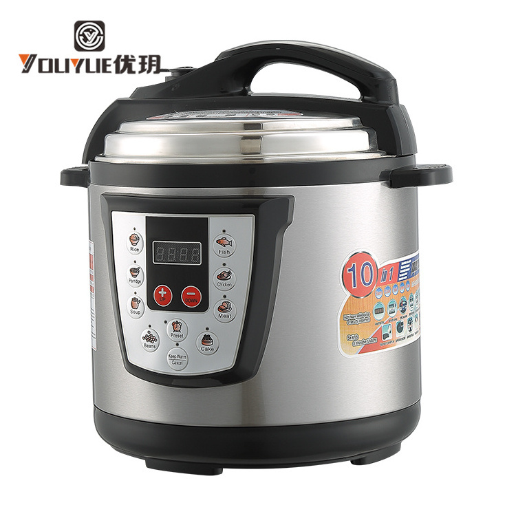 6Qt Commercial Intelligent Pressure Cooker Electric With Imd Touch Panel