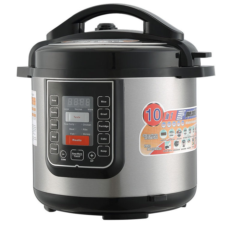 pressure cooker electrical 6l industrial stainless steel electric pressure cookers on sale