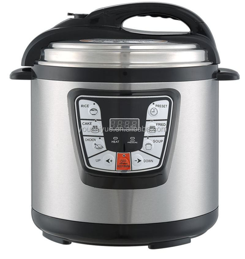 Star product A16 Large Capacity Commercial Electric Fast Cooking Electric aluminum Pressure Cooker 6L/8L/10L/12L