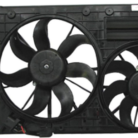 1K0121205AB J Small Specifications Module 12 Auto Electric Motor 12V Car Cooling Radiator Fans For Audi B7 Vw Passat