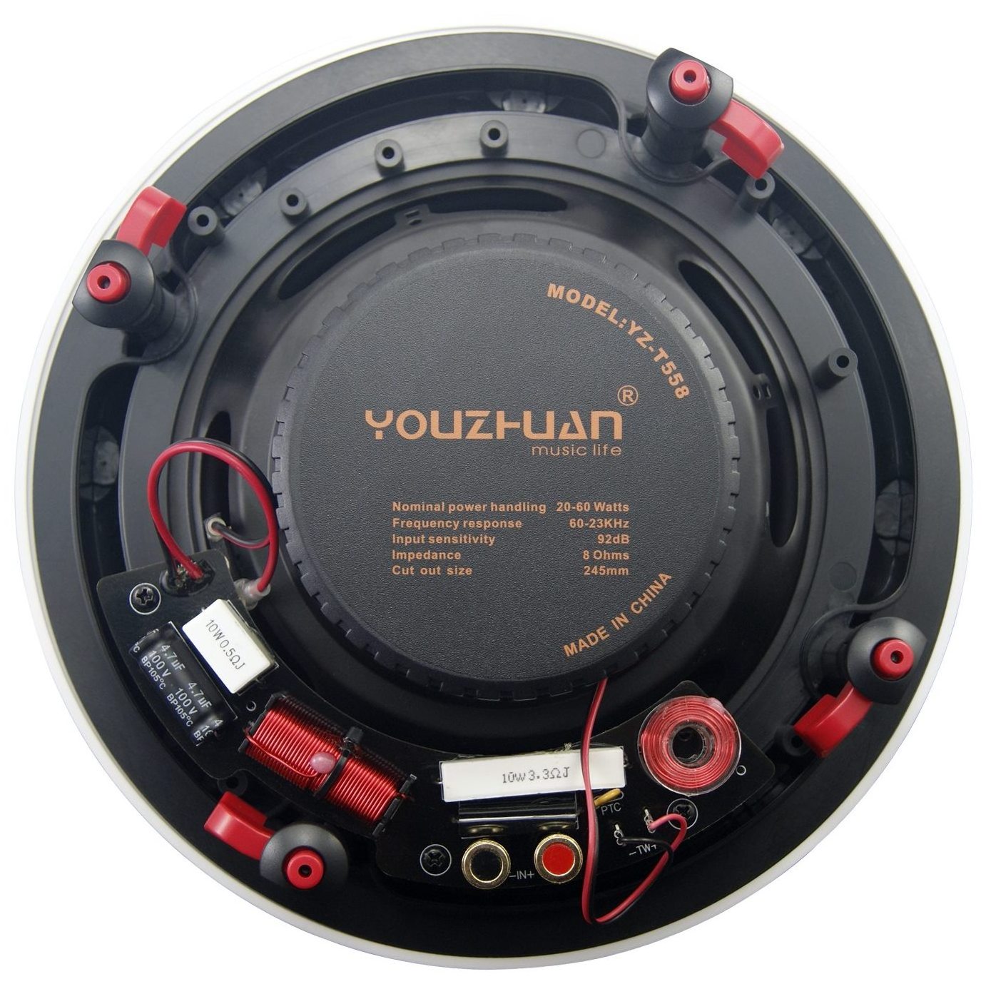 Factory Price 8-inch Digital  Theater Ceiling Speaker for Home Control YZT558