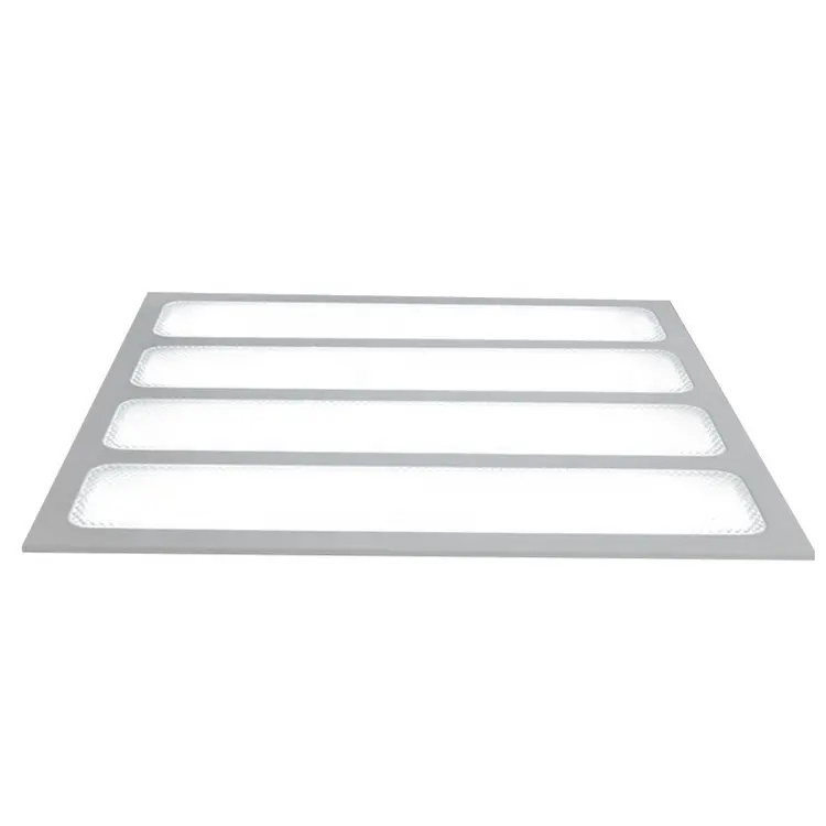 2024 New Recessed Drop Ceiling Lights Commercial Dustproof Grade 600x600mm Grille LED Panel Light For Office Classroom Hospital