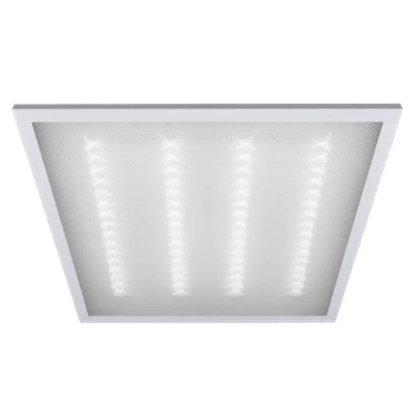 2024 New Recessed Drop Ceiling Lights Commercial Dustproof Grade 600x600mm Grille LED Panel Light For Office Classroom Hospital