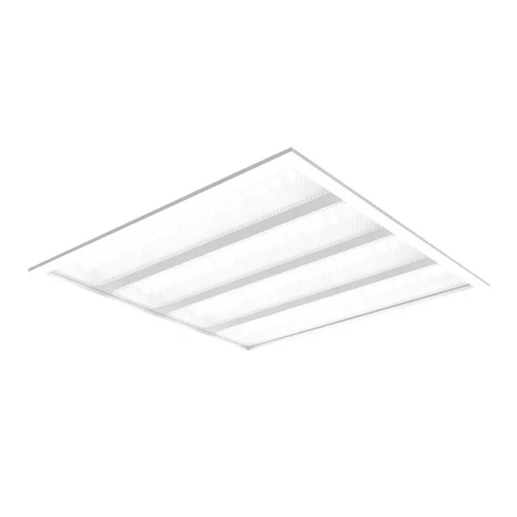 2024 New Recessed Drop Ceiling Lights Commercial Dustproof Grade 600x600mm Grille LED Panel Light For Office Classroom Hospital