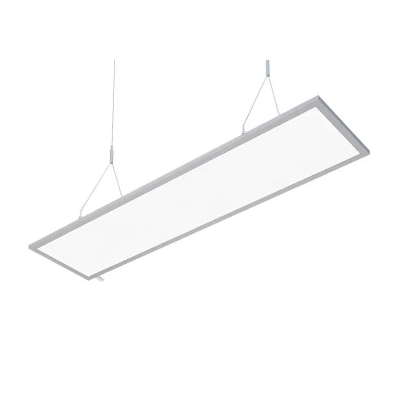 Suspending Recessed Square Flat 2x2 2x4 36w/48w/60w/70w/96w Slim Flat Led Hanging Panel Light For Commercial Office Hospital