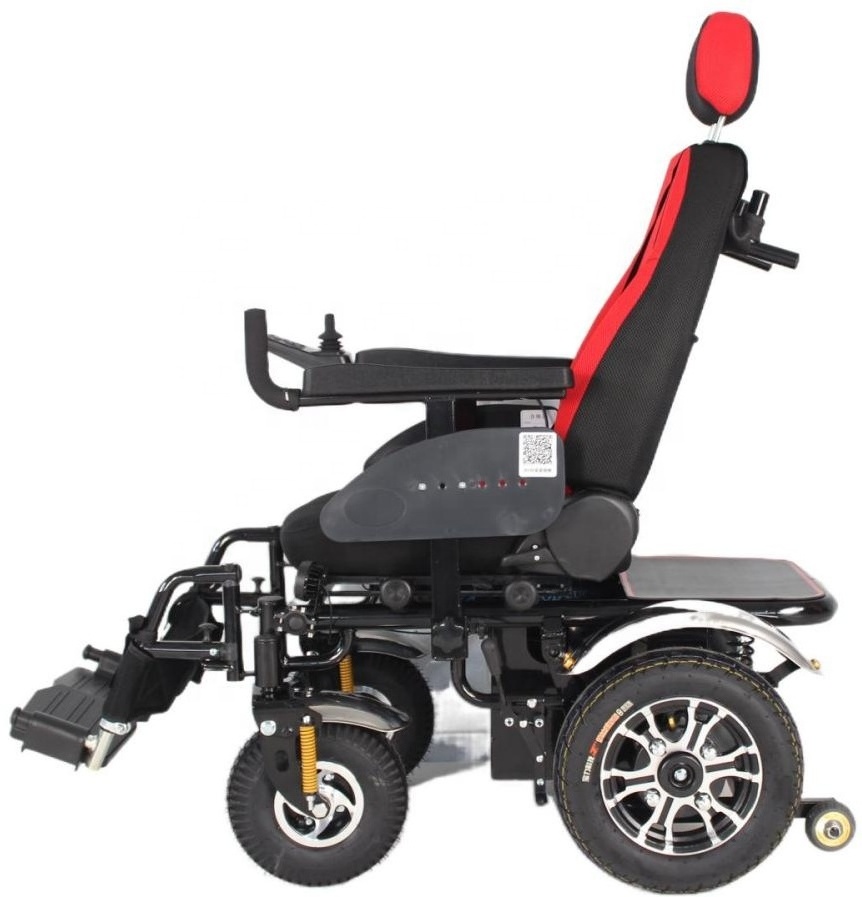 2024 Automic reclining Smart Strong Power Long Range Electric Wheelchairs with joystick