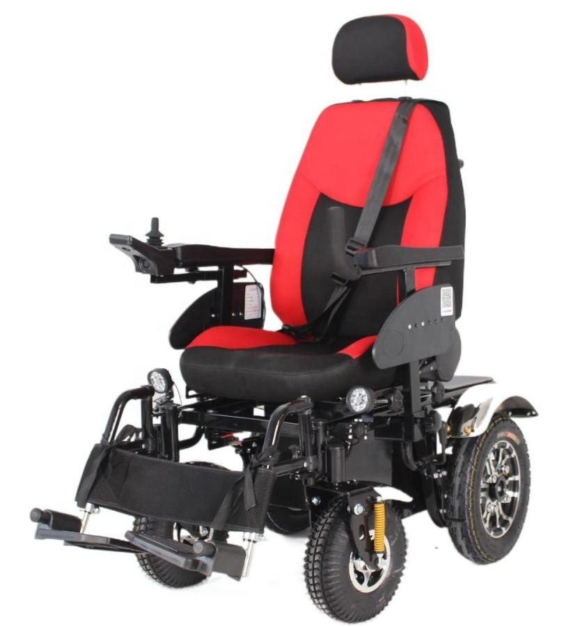 2024 Automic reclining Smart Strong Power Long Range Electric Wheelchairs with joystick