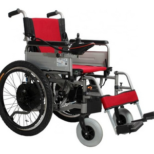 2024 500W powered electric wheelchairs for disabled eldery with Inflatable tyres